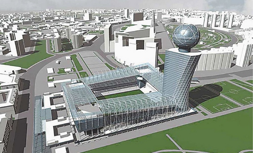 Новый стадион ЦСКА