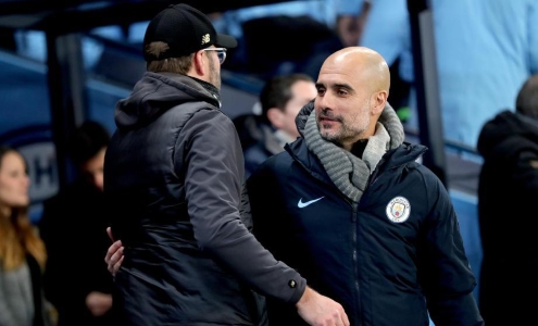 Юрген Клопп и Хосеп Гвардиола