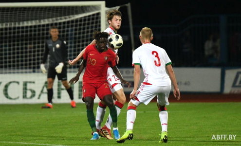 U-21. Беларусь - Португалия. Фото abff.by