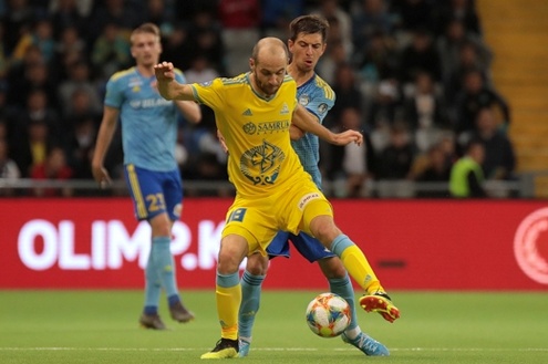 ЛЕ-2019/2020. Астана - БАТЭ - 3:0. Маевский. Фото - fcbate.by