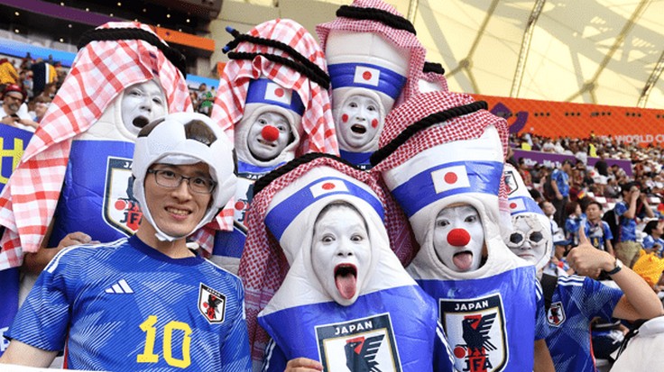 Болельщики сборной Японии