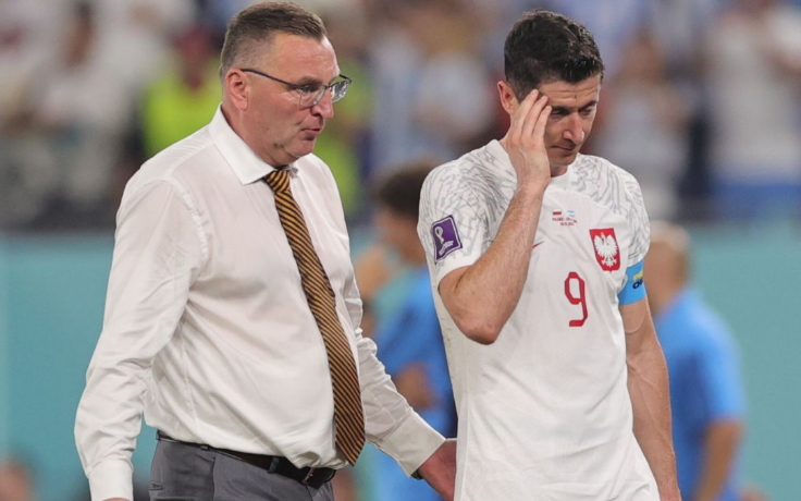 Роберт Левандовски и Чеслав Михневич