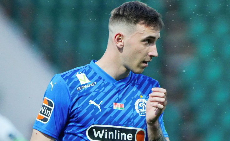 Владислав Калинин. Фото ФК "Динамо" (Минск)