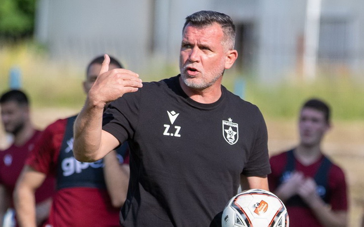 Зоран Зекич. Фото ФК "Партизани"