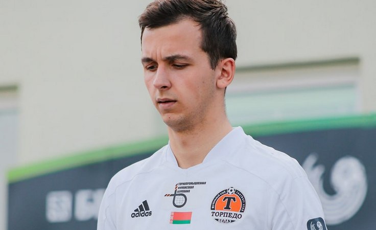 Роман Вегеря. Фото ФК "Торпедо-БелАЗ"