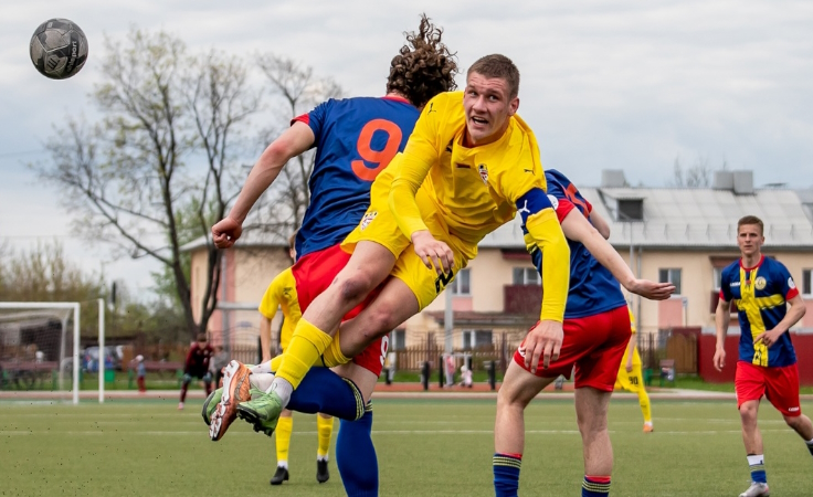 Первая лига 2023. Шахтер Петриков - Слоним-2017. Фото Шахтер Петриков