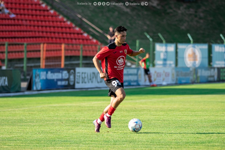 Максим Жумабеков. Фото ФК СЛавия