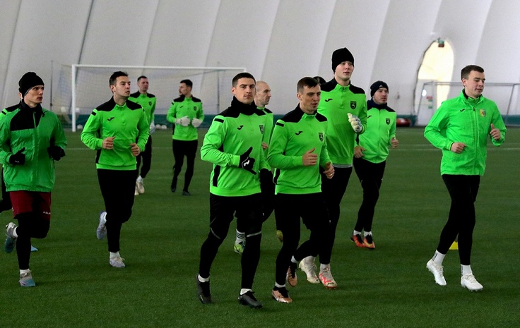 Межсезонье-2024. Первая тренировка "Немана". Фото ФК Неман