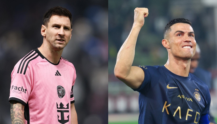 Лионель Месси и Криштиану Роналду