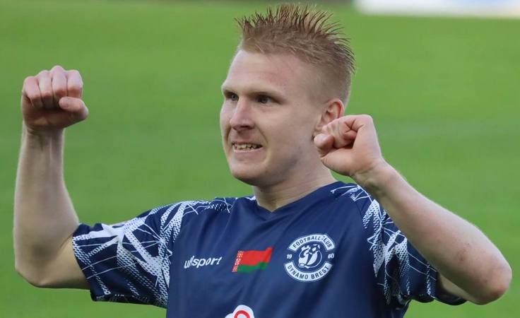 Егор Корцов. Фото ФК "Динамо-Брест"