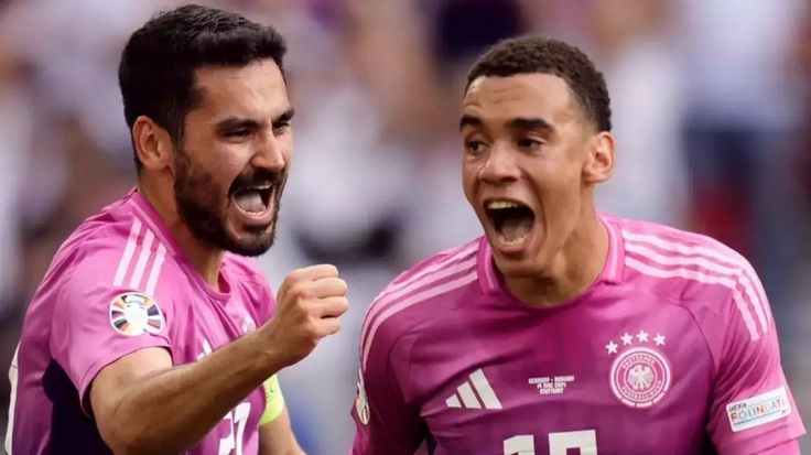 ЕВРО-2024. Илкай Гюндоган и Джамал Мусиала