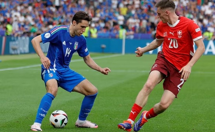 ЕВРО-2024. День 14. В первых матчах 1/8 финала Италия уступает Швейцарии, а Германия — с Данией (ОНЛАЙН ДНЯ)
