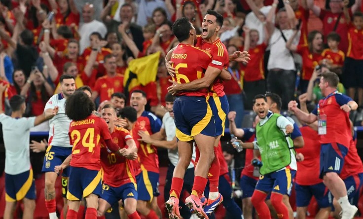 ЕВРО-2024. Испания - Франция. Фото AFP via Getty Images