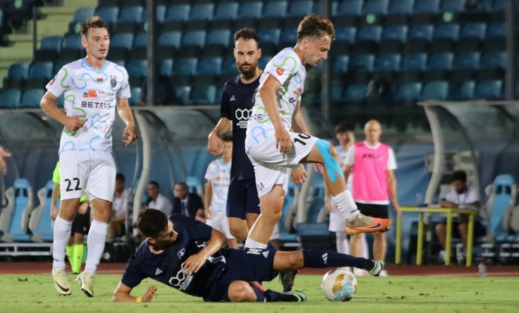 Лига конференций-2024/25. Ла Фиорита - Ислочь. Фото ФК Ислочь