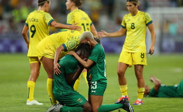 Олимпиада-2024. 2-й тур. Австралия - Замбия - 6:5