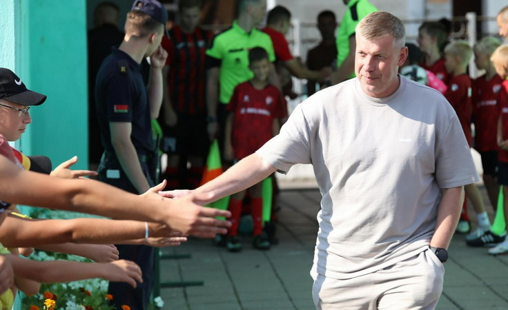 Белшина - Орша. Михаил Мартинович. Фото "FC Belshina fans"