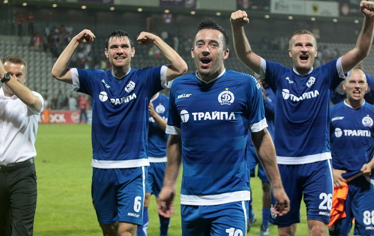 Насьонал - Динамо (Минск). Фото ФК "Динамо" (Минск)