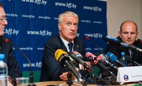 Дидье Дешам. Фото Лявона Воўка.