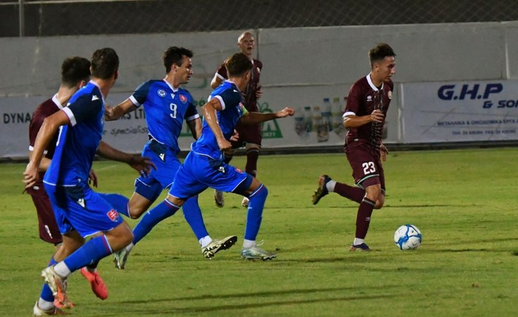 ТМ-2024. Беларусь (U-21) - Словакия (U-21) - 1:6. Фото БФФ
