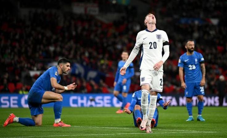 Лига наций-2024/25. 3-й тур. Англия - Греция - 1:2