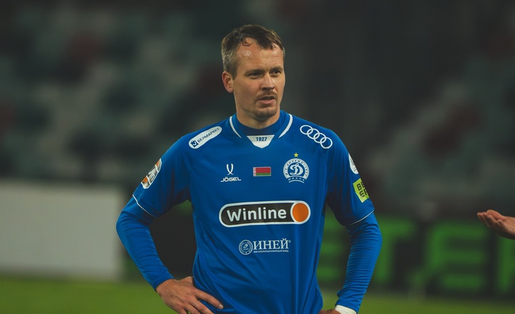 Денис Поляков. Фото ФК "Динамо-Минск"