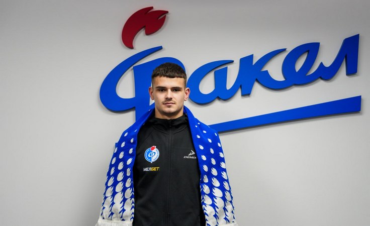 Антон Ковалёв. Фото ФК "Факел"