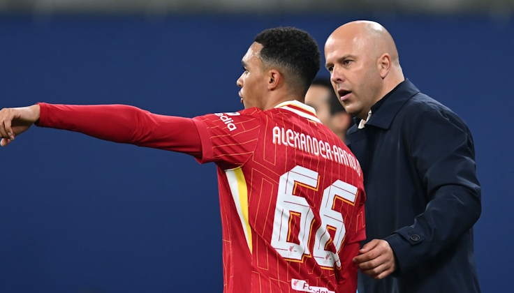 Трент Александер-Арнольд и Арне Слот