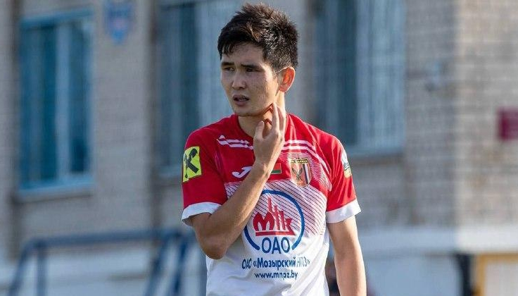 Эрмек Кенжебаев. Фото ФК "Славия"