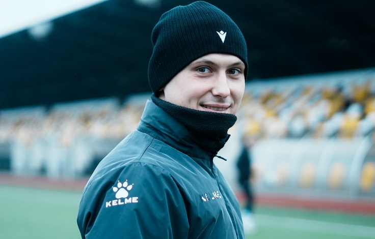 Евгений Юдчиц. Фото ФК "МЛ Витебск"