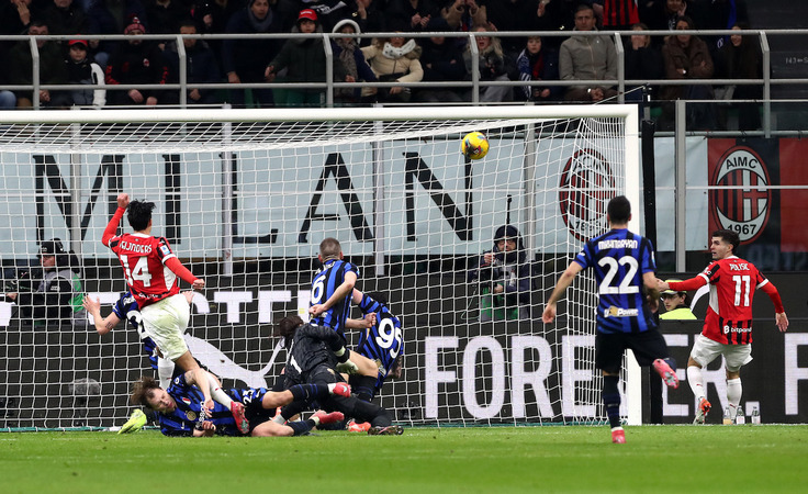 Италия-2024/25. 23-й тур. Милан - Интер - 1:1