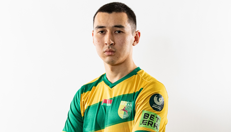 Амантур Шамурзаев. Фото ФК "Неман"