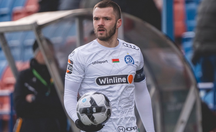 Роман Бегунов. Фото ФК "Динамо" (Минск)