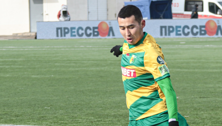 Амантур Шамурзаев. Фото ФК "Неман".