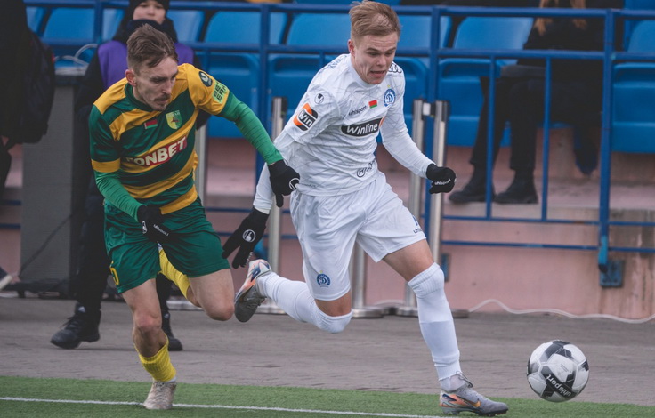 Суперкубок-2025. Динамо (Минск) - Неман. Олег Евдокимов и Евгений Малашевич. Фото ФК "Динамо" (Минск)