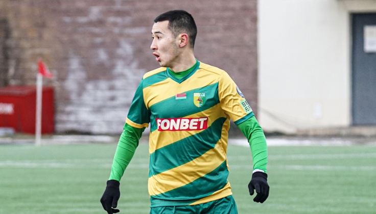 Амантур Шамурзаев. Фото ФК "Неман"