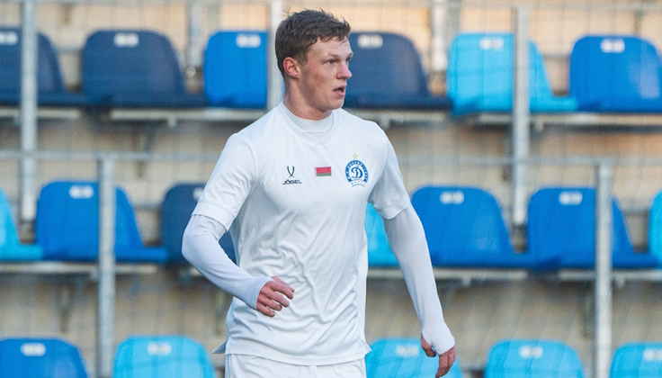 Артем Белоус. Фото ФК "Динамо-Минск"