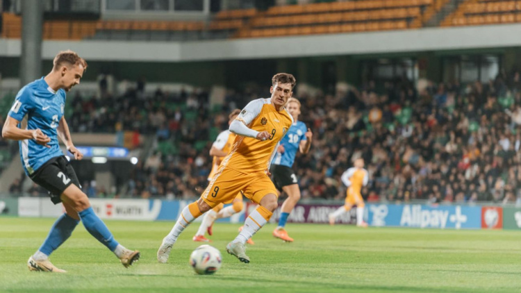 ЧМ-2026. Квалификация, 2-й тур. Молдова - Эстония - 2:3