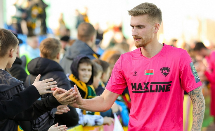 Захар Волков. Фото ФК "МЛ Витебск"