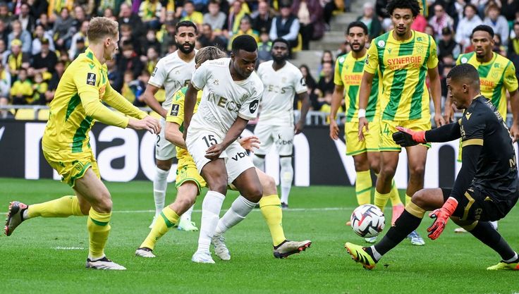 Франция-2024/25. 11-й тур. Нант - Ницца - 1:1