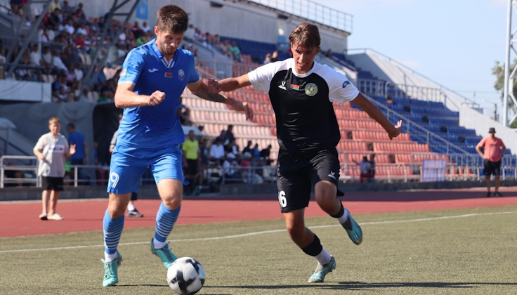 Первая лига 2024. Волна - Слоним-2017. Фото ФК "Волна"