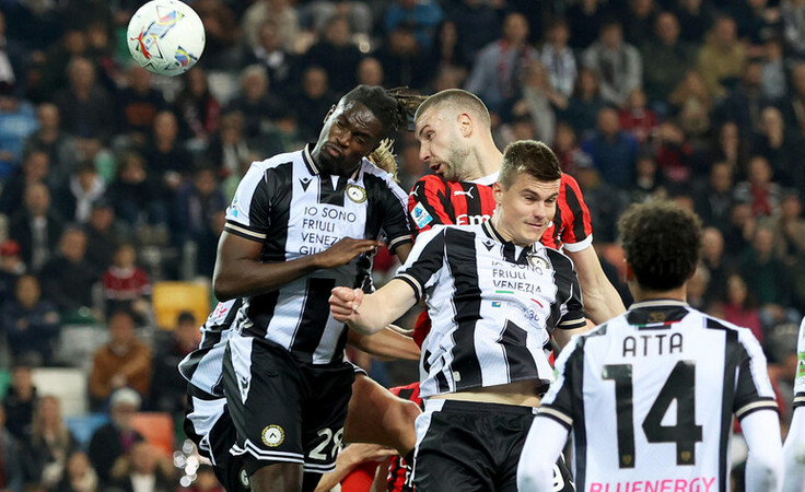 Италия-2024/25. 32-й тур. Удинезе - Милан - 0:4. Страхиня Павлович