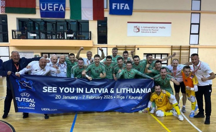 Сборная Беларуси по мини-футболу вышла в финальный турнир чемпионата Европы