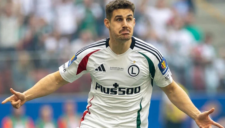 Илья Шкурин. Фото ФК "Легия"