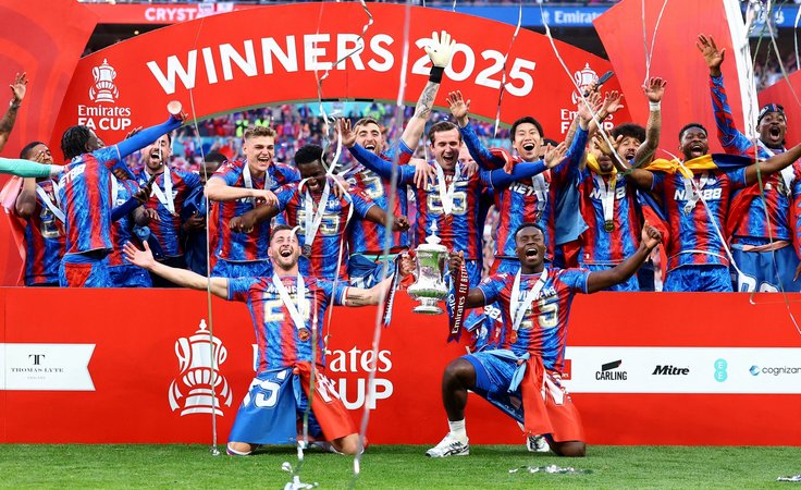 "Кристал Пэлас" - обладатель Кубка Англии-2024/25
