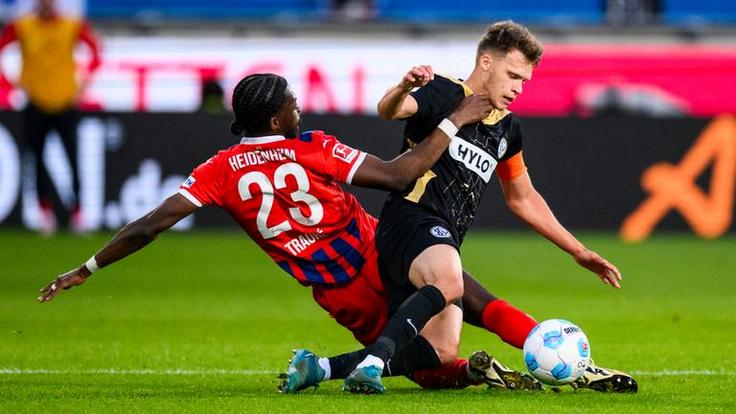 Германия-2024/25. Первый переходной матч. Хайденхайм - Эльферсберг - 2:2