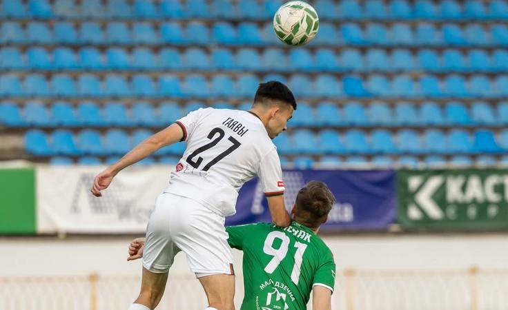 ЧБ-2025. 11-й тур. Арсенал - Молодечно - 3:0. Роман Гаевой и Дмитрий Лесняк. Фото ФК "Арсенал"