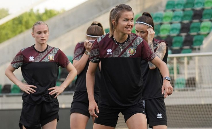 Женская сборная Беларуси. Анастасия Линник. Фото БФФ