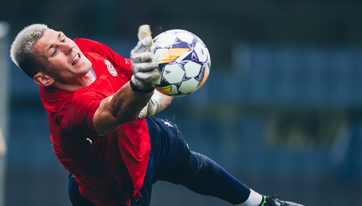 Антон Чичкан. Фото ФК "Висла" (Краков)