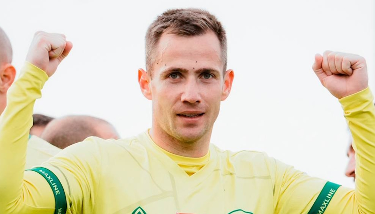 Денис Козловский. Фото ФК "МЛ Витебск"