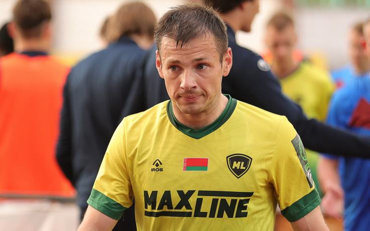 Владислав Жук. Фото ФК "МЛ Витебск"